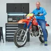 Werkbank mit Oberschränken und Lochwand - 120 cm Produktbild-Vorschau 6