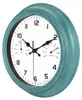 Horloge Murale Rétro Vintage Étanche IvoQ avec Thermomètre Voir les images du produit 2