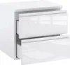 Furni Badunterschrank 50 cm mit Waschtischplatte – Weiß Produktbild-Vorschau 2