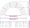 vidaXL Baumbank 4-Sitzanzahl 210 x 80 x 45 cm Massives Produktbild-Vorschau 8