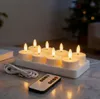 8 Stück LED Teelichter mit Fernbedienung und Produktbild-Vorschau 5