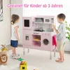 GOPLUS Kinderküche mit Kochfeld, Pretend-Spielset mit Produktbild-Vorschau 2