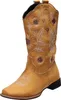 ASKSA Dámské kovbojské boty Sunflower Embroidered Western Náhled obrázku produktu 1