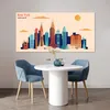 MuchoWow® Poster New York - Bild - Sonne 150x75 cm - ohne Produktbild-Vorschau 5