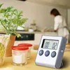 Digital Kochen Thermometer mit Sonde Timer Timing und Alarm Produktbild-Vorschau 4