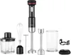 A set of kitchen appliances including a hand blender and its accessories, arranged on a white background. Produktbild-Vorschau