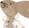 Oblique Unique Holz Hase Aufsteller Deko Osterhase Produktbild-Vorschau 3