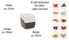 Novaliv 2x Groß 9L weiß Gemüsebox Kartoffel Produktbild-Vorschau 2