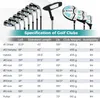 Set completo di mazze da golf da uomo COSTWAY, set di 15 Anteprima dell’immagine prodotto 2