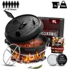 GUSSKÖNIG GK-14 Gusskönig Klassisch Dutch Oven Set 9 L ohne Náhľad obrázku produktu 1