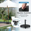 23 kg Sonnenschirmständer mit Rollen & Griffen Produktbild-Vorschau 4