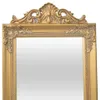 vidaXL Miroir sur pied de style baroque 160x40 cm doré Voir les images du produit 8