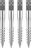 SucceBuy No Dig-Erdanker, 4er-Pack, 3,94 x 2,76 x 27,56 Produktbild-Vorschau 1