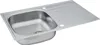 Edelstahl Einbauspüle Spülbecken Küchenspüle Spüle 86 x 50 Produktbild-Vorschau 11