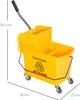Wózek czyszczący HOMCOM z prasą do mopa, wiadro 20 l z Podgląd zdjęcia produktu 3