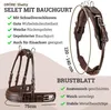 Esposita Einspännergeschirr "Professional" Braun Gr. Shetty Produktbild-Vorschau 3