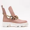 Rosa Damenstiefel mit Kette Tenkay - Footwear, Größe 39 Produktbild-Vorschau 5