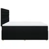 Boxspringbett mit Matratze Schwarz 200x200 cm Stoff Produktbild-Vorschau 7