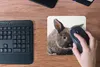 MuchoWow® Mauspad Mousepad Kaninchen - Haustier - Porträt Produktbild-Vorschau 4