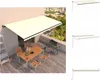vidaXL Markise Automatisch Einziehbar 600x350 cm Creme -  Produktbild-Vorschau 1