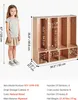 SucceBuy Armoire ouverte pour enfants en contreplaqué, Voir les images du produit 7