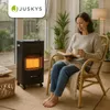 Juskys Keramik Gasheizung GS42US - Schwarz - 4200 Watt mit Produktbild-Vorschau 7