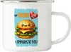 No Bun Compares to You Emaille Tasse Burger Liebe Humor Produktbild-Vorschau 1
