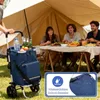 Sekey 3in1 Einkaufstrolley Klappbar Einkaufswagen mit Produktbild-Vorschau 5