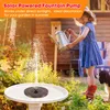 1.4w Solar Springbrunnen,DIY Gartenbrunnen Wasserpumpe mit Produktbild-Vorschau 11