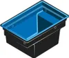 Ubbink Teichschale Fertigteich Quadra C1 - 520 l schwarz Produktbild-Vorschau 5