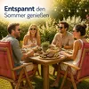 BURI 6x Auflagen Set Hochlehner für Gartenstühle 120x48x7cm Produktbild-Vorschau 8
