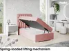 MEBLINI Boxspringbett mit Bettkasten - Gepolstert Produktbild-Vorschau 3