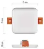 LED podhledové svítidlo VIXXO 7,5 x 7,5 cm, 6 W, neutrální bílá, IP65 Náhled obrázku produktu