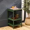 Modulo cucina da esterno in acciaio con 2 ripiani, 49cm, Anteprima dell’immagine prodotto 4