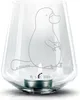 Mr. & Mrs. Panda gravur glas Schnabeltier Mut - Transparent Produktbild-Vorschau 1