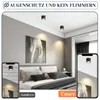 ZMH 2ER LED Deckenspot Aufbaustrahler Rund Schwarz Aufbau Produktbild-Vorschau 5