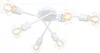 Globo Lighting Deckenleuchte Metall weiß, Metall weiß, ø: Produktbild-Vorschau 1