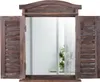 Wandspiegel Spiegelfenster mit Fensterläden 53x42x5cm  Produktbild-Vorschau 1