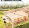 Wiltec Tragbare Hobelbank 45,5x28x7 cm & Schraubstock Produktbild-Vorschau 6