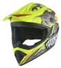 Crosshelm Helm Kinderhelm Motorradhelm Motocross Mejia Gelb Produktbild-Vorschau 1