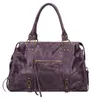 Elara Damen-Schultertasche aus echtem Wildleder Blau  Italy Produktbild-Vorschau 1