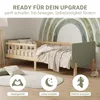 Cadre de lit 90x200 cm Lit enfant Vert Lit en bois Pin Voir les images du produit 15