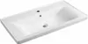 SAVA 90 Lavabo in Vetroceramica 90x46cm, bianco Anteprima dell’immagine prodotto 1