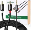 Cavo Ugreen Av116 10583 Audio Mini Jack 3,5 Mm (Męski) / Anteprima dell’immagine prodotto 1