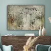 MuchoWow® - Leinwandbilder - Blumen - Grau - Natur - Kunst, Produktbild-Vorschau 4