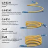 Extralink SC/APC-SC/APC Patchcord Patchlabel Cable Optický Náhled obrázku produktu 3