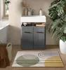 Badezimmer Set Soft | grau Hochglanz | 4-teilig ohne Produktbild-Vorschau 6