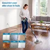 Olvy 14-in-1 stoomreiniger met dweilfunctie en touchscreen Productafbeelding-voorbeeld 10