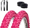 2 x Roverstone 24" Fahrradreifen Fahrradmantel rosa 57-507  Produktbild-Vorschau 1