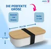 Úložný box "Buk" - Štýlový box na obed z plastu bezpečného Náhľad obrázku produktu 2